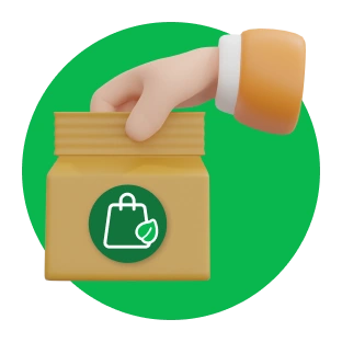 Retire os produtos